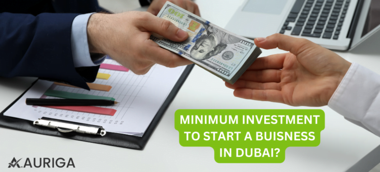 MINIMUM INVESTMENT TO START A BUSINESS IN DUBAI?
