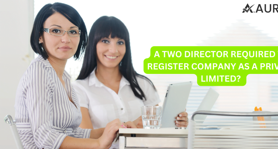 TWO DIRECTOR REQUIRED TO REGISTER COMPANY AS PRIVATE LIMITED