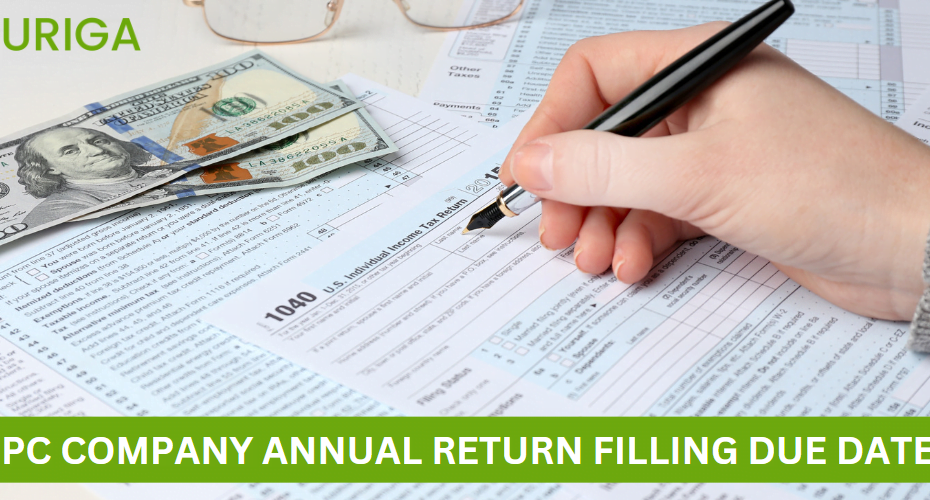 OPC COMPANY ANNUAL RETURN FILLING DUE DATES