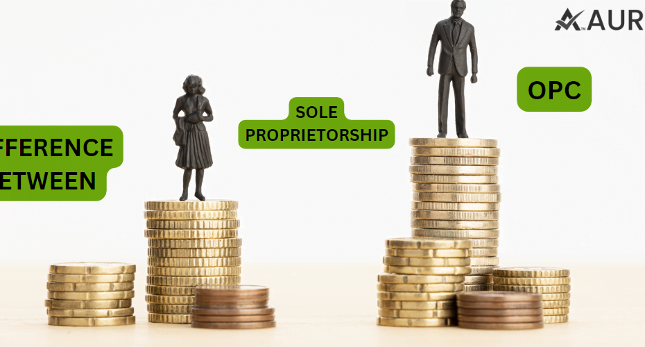 DIFFERENT BETWEEN SOLE PROPRIETORSHIP AND ONE PERSON COMPANY?