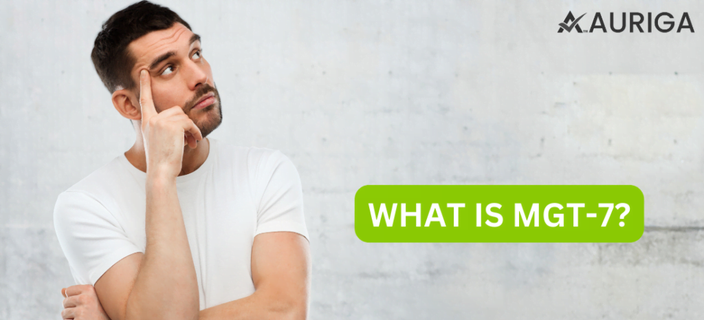 WHAT IS MGT -7? 1 AURIGA ACCOUNTING PRIVATE LIMITED WHAT IS MGT -7?