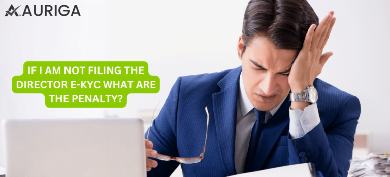 IF I AM NOT FILING THE DIRECTOR E- KYC WHAT ARE THE PENALTY?