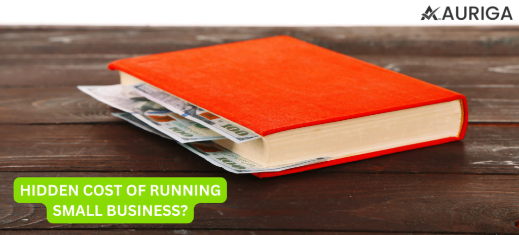 HIDDEN COST OF RUNNING SMALL BUSINESS? 1 AURIGA ACCOUNTING PRIVATE LIMITED HIDDEN COST OF RUNNING SMALL BUSINESS?