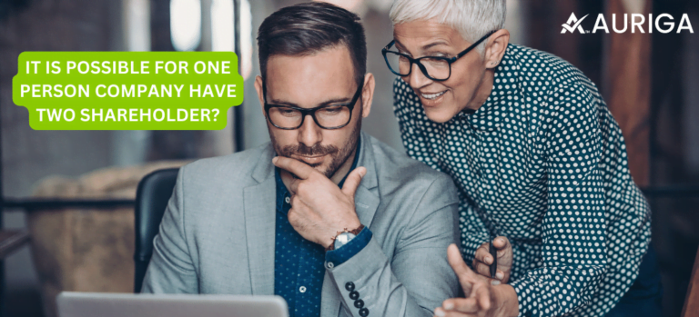 IT IS POSSIBLE FOR ONE PERSON COMPANY HAVE TWO SHAREHOLDER?