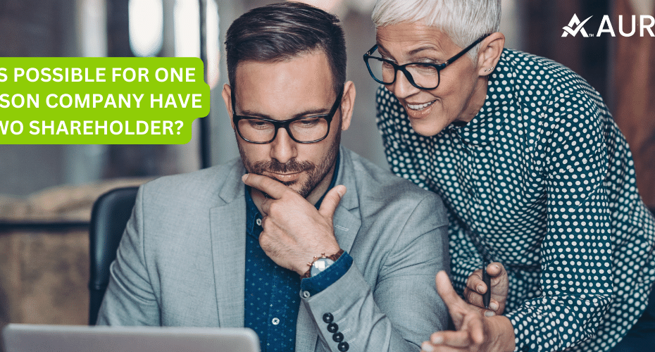 IT IS POSSIBLE FOR ONE PERSON COMPANY HAVE TWO SHAREHOLDER?