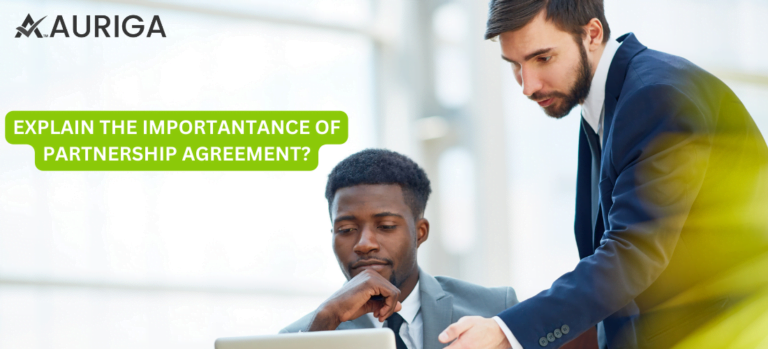 EXPLAIN THE IMPORTANTANCE OF PARTNERSHIP AGREEMENT?