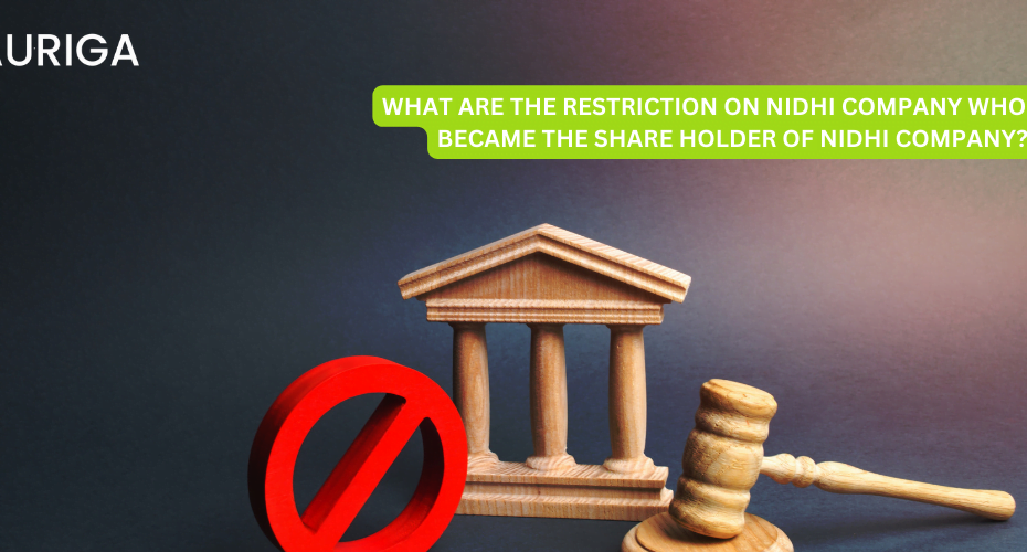 WHAT ARE THE RESTRICTION ON NIDHI COMPANY WHO CAN BECAME THE SHAREHOLDER OF NIDHI COMPANY?