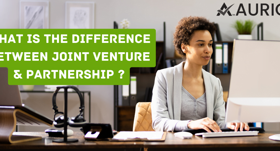 what is the difference between joint venture & partnership ?