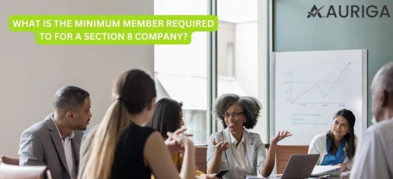 WHAT IS THE MINIMUM MEMBER REQUIRED TO FORM A SECTION 8 COMPANY?