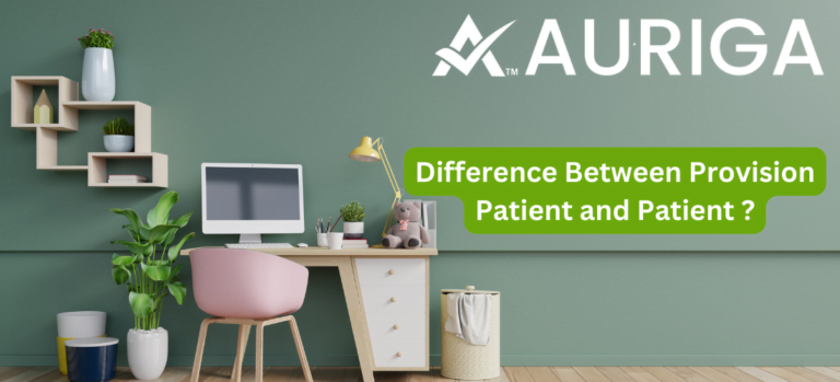 difference between provision patient and patient?