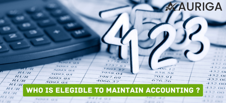 who is eligible to maintain accounting ?