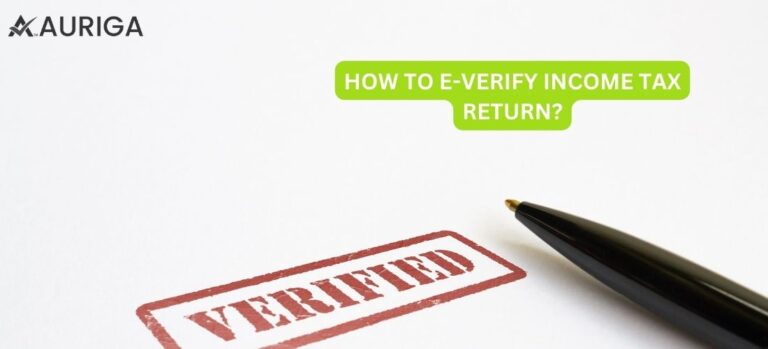 HOW TO E-VERIFY INCOME TAX RETURN?