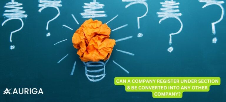 CAN A COMPANY REGISTER UNDER SECTION 8 BE CONVERTED TO ANY OTHER COMPANY?