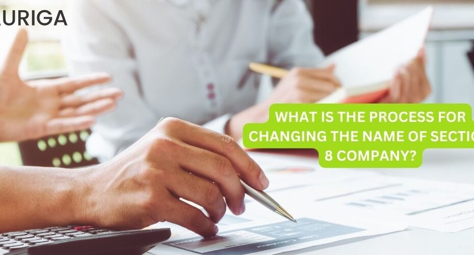 WHAT IS THE PROCESS FOR CHANGING THE NAME OF SECTION 8 COMPANY?