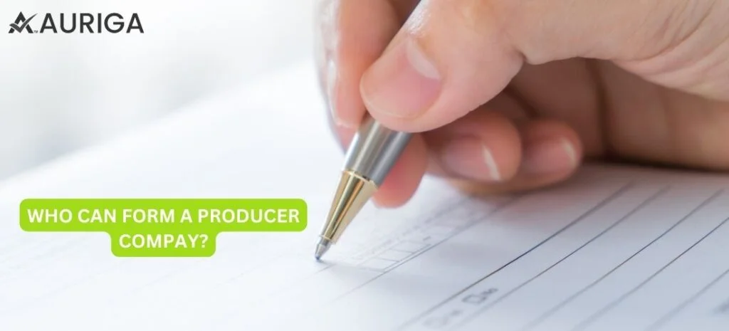 WHO CAN FORM A PRODUCER COMPANY? JUST 5 STEPS 1 AURIGA ACCOUNTING PRIVATE LIMITED WHO CAN FORM A PRODUCER COMPANY?