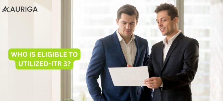 WHO IS ELIGIBLE TO UTILIZED - ITR 3