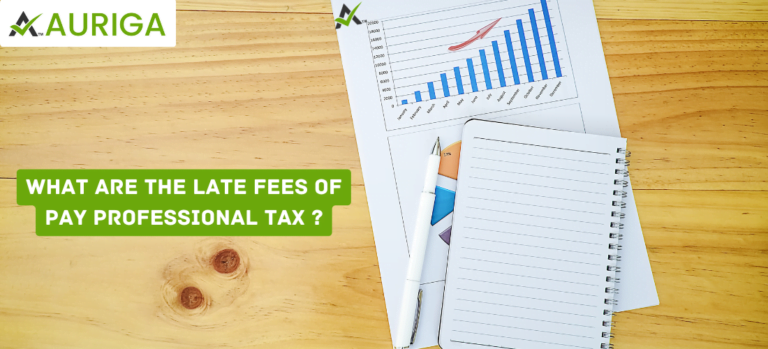 what are the late fees of pay professional tax ?