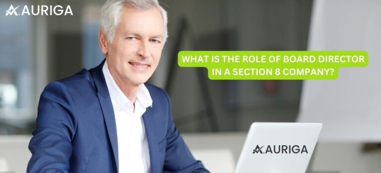 WHAT IS THE ROLE OF BOARD DIRECTOR IN A SECTION 8 COMPANY?