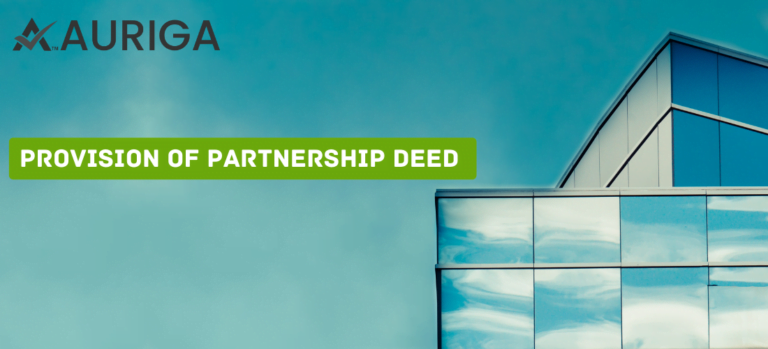 deed | main provision of partnership deed