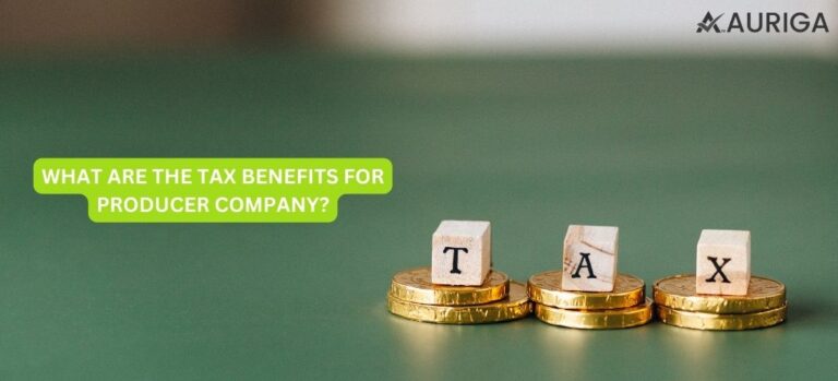 WHAT ARE THE TAX BENEFITS FOR PRODUCER COMPANY?