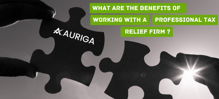 what are the benefits of working with a professional tax relief firm ?