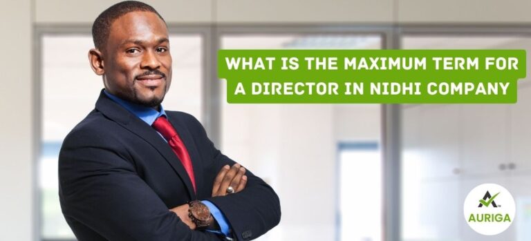 Maximum term for a director in a Nidhi company