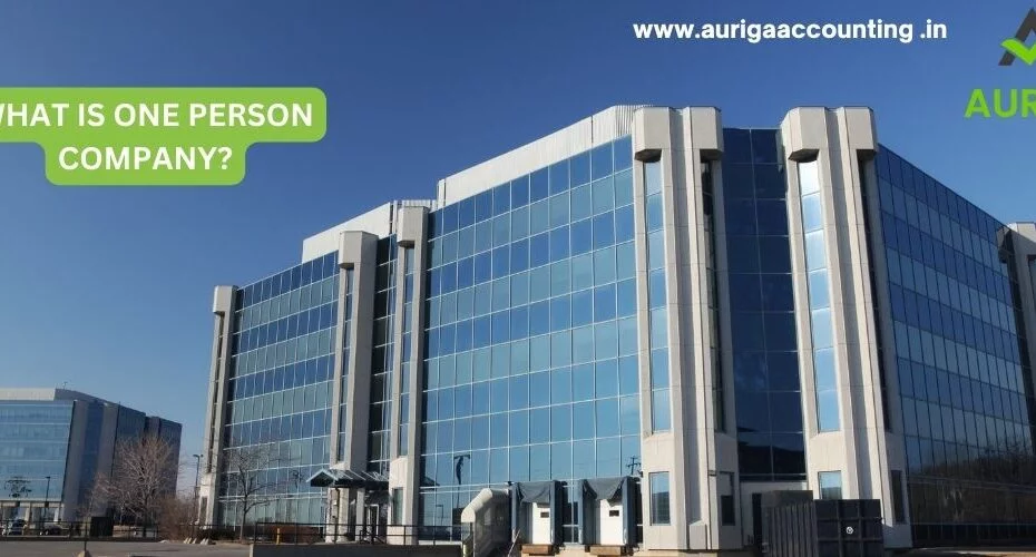 WHAT IS ONE PERSON COMPANY?