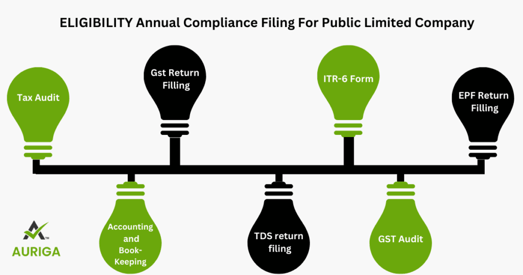 AURIGA ACCOUNTING PRIVATE LIMITED eligibility public limited company