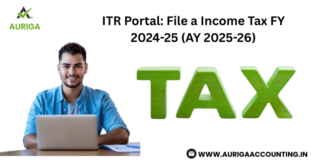 ITR Portal File a Income Tax 2 AURIGA ACCOUNTING PRIVATE LIMITED AURIGA ACCOUNTING PRIVATE LIMITED ITR PORTAL POSTER