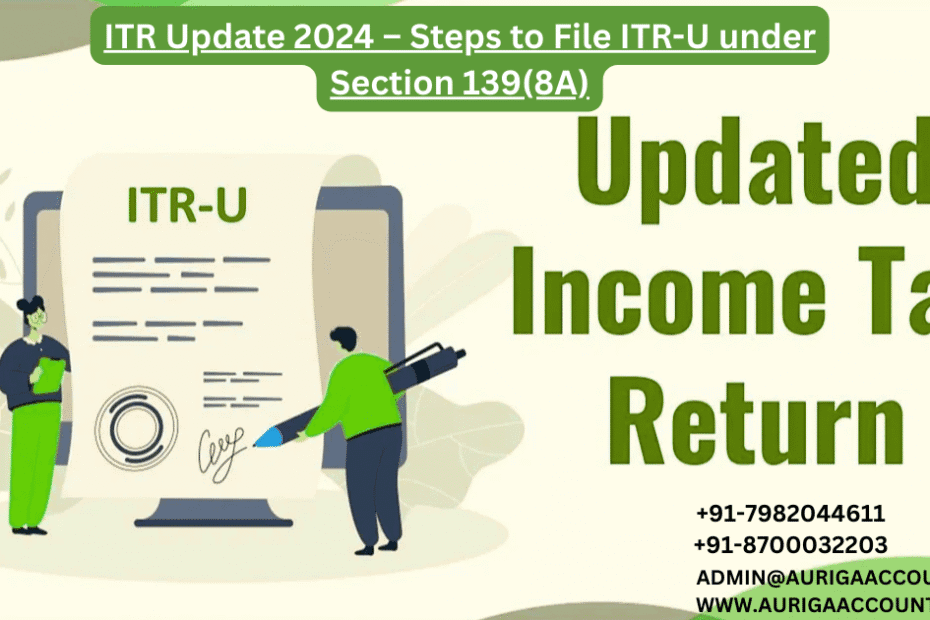 AURIGA ACCOUNTING PRIVATE LIMITED ITR Update 2024 POSTER
