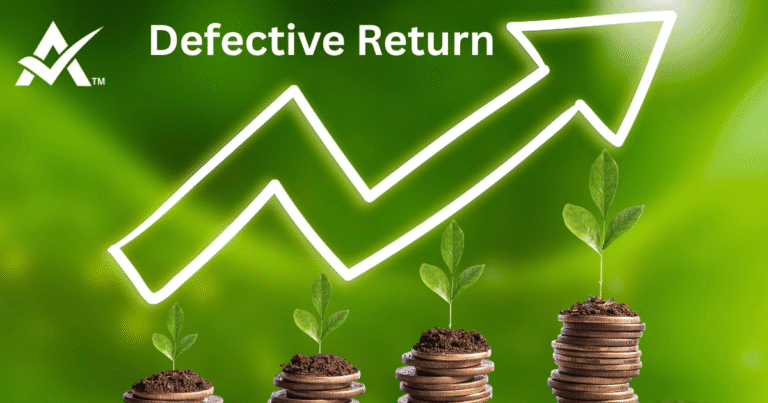 Defective Return Notice