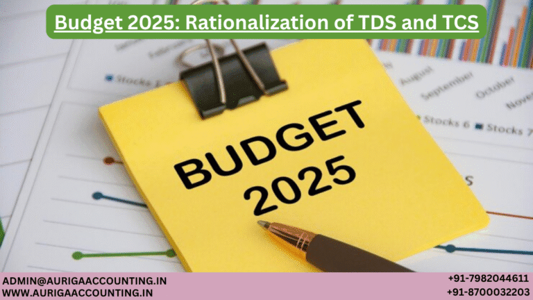 Budget 2025 Rationalization of TDS and TCS