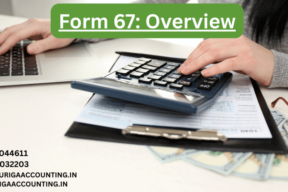 AURIGA ACCOUNTING PRIVATE LIMITED Form 67 Overview