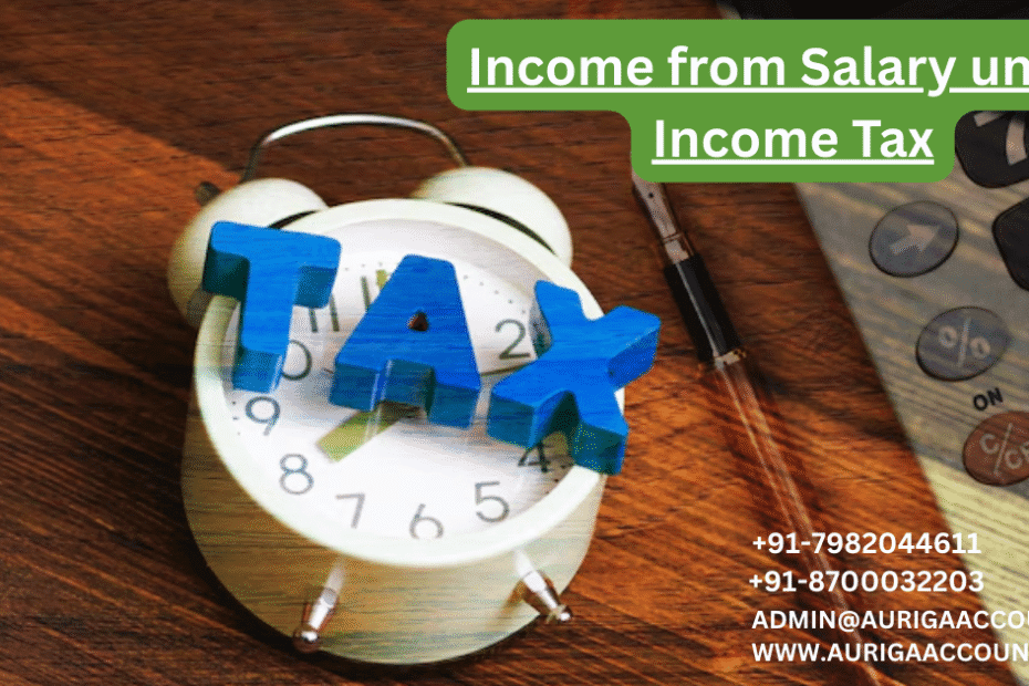AURIGA ACCOUNTING PRIVATE LIMITED Income from Salary under Income Tax