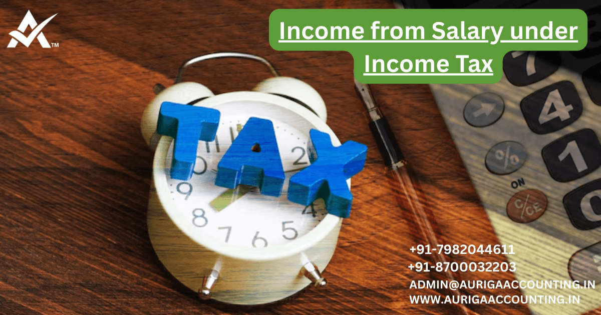 Annual Compliances For Public Limited Company 30 AURIGA ACCOUNTING PRIVATE LIMITED AURIGA ACCOUNTING PRIVATE LIMITED Income from Salary under Income