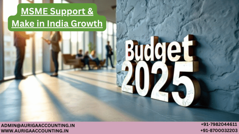 MSME Support & Make in India Growth