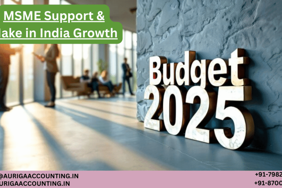 MSME Support & Make in India Growth 78 AURIGA ACCOUNTING PRIVATE LIMITED AURIGA ACCOUNTING PRIVATE LIMITED MSME Support Make in India Growth