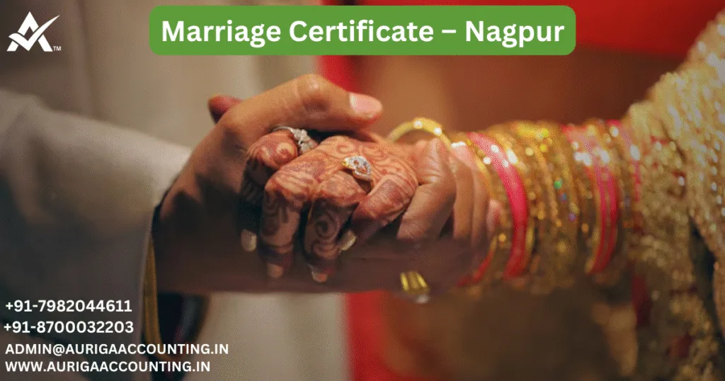 AURIGA ACCOUNTING PRIVATE LIMITED Marriage Certificate – Nagpur