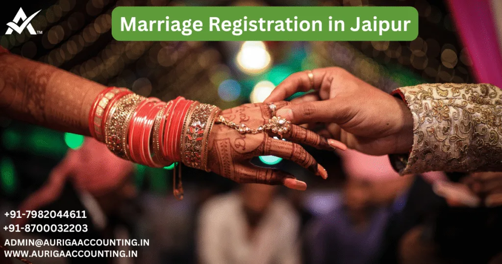 AURIGA ACCOUNTING PRIVATE LIMITED Marriage Registration in Jaipur