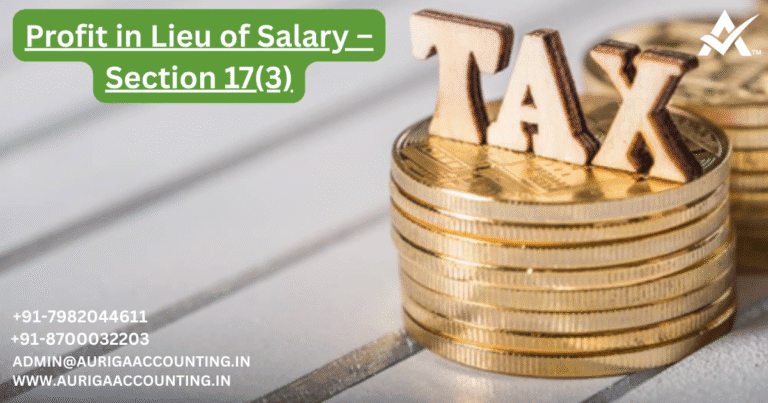 Profit in Lieu of Salary