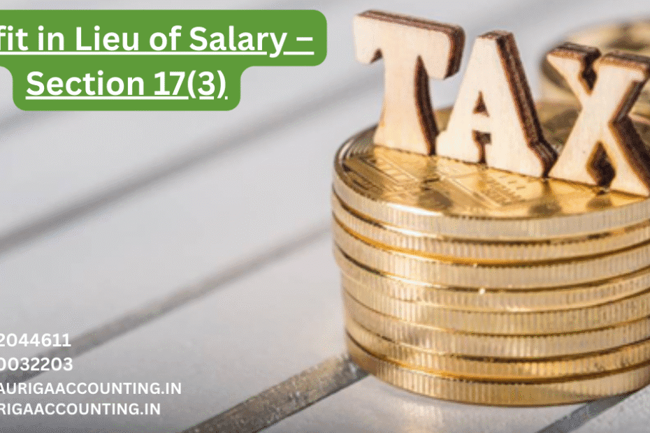 AURIGA ACCOUNTING PRIVATE LIMITED Profit in Lieu of Salary 1