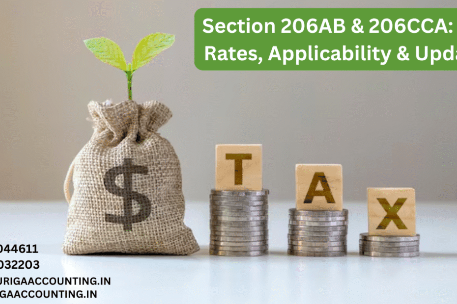 AURIGA ACCOUNTING PRIVATE LIMITED Section 206AB 206CCA TDS Rates Applicability Updates