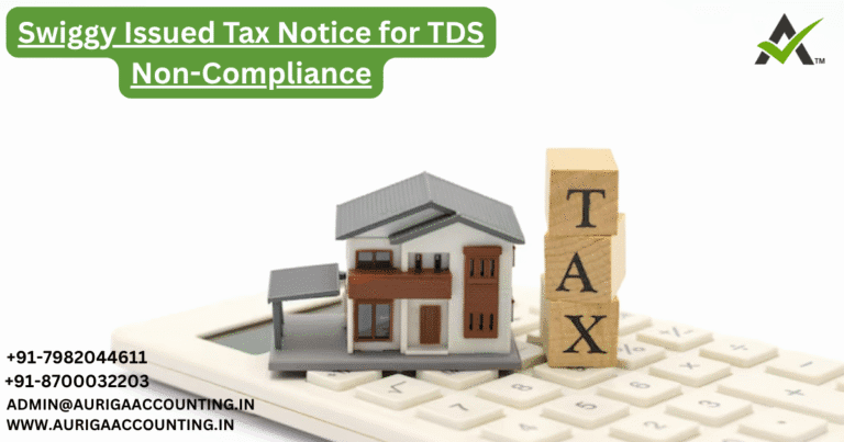 Swiggy Issued Tax Notice for TDS Non-Compliance