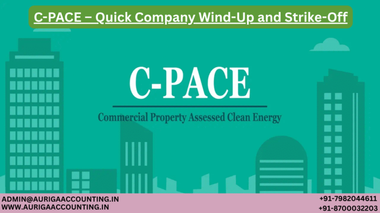 C-PACE – Quick Company Wind-Up and Strike-Off