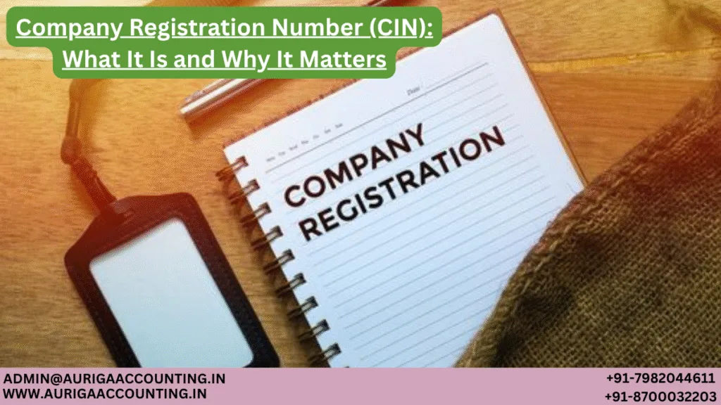 AURIGA ACCOUNTING PRIVATE LIMITED Company Registration Number CIN What It Is and Why It Matters
