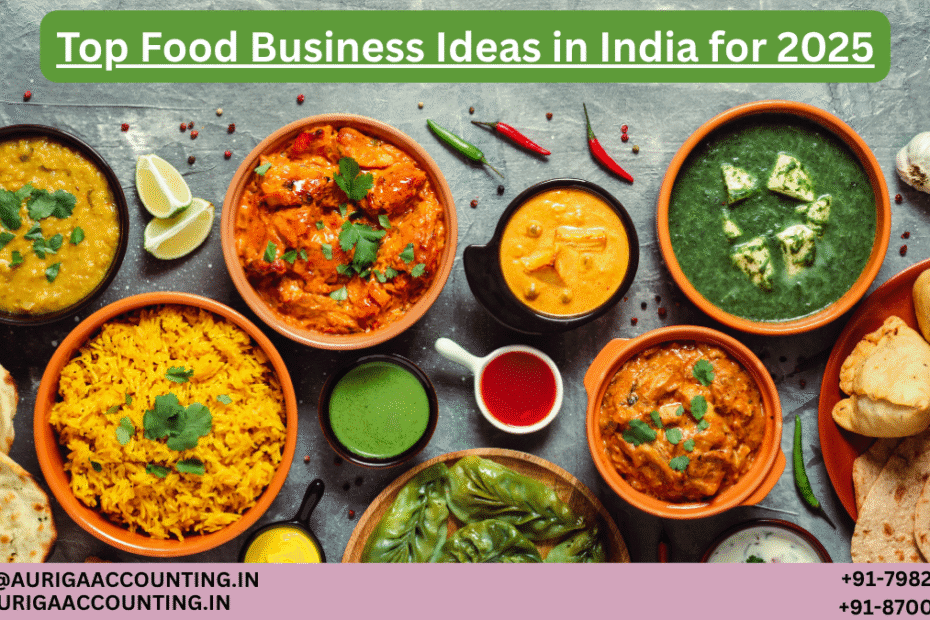 AURIGA ACCOUNTING PRIVATE LIMITED Top Food Business Ideas in India for 2025