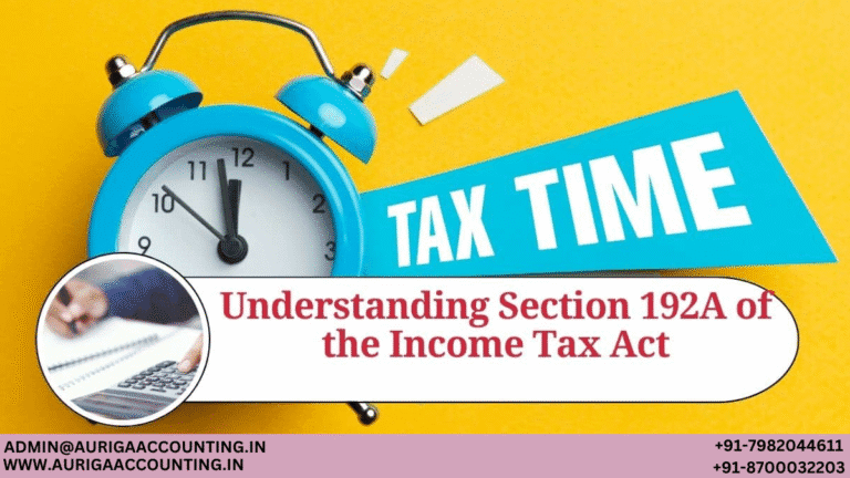 Understanding Section 192A of the Income Tax Act