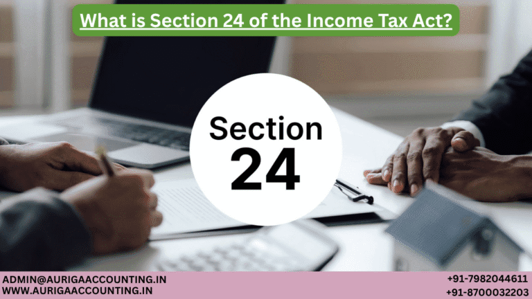 What is Section 24 of the Income Tax Act