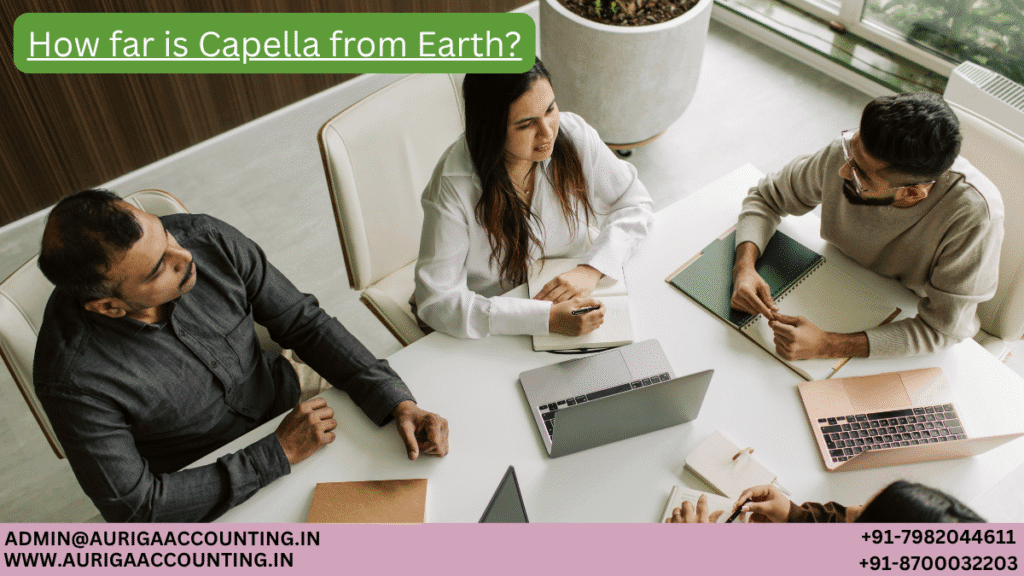 AURIGA ACCOUNTING PRIVATE LIMITED How far is Capella from Earth