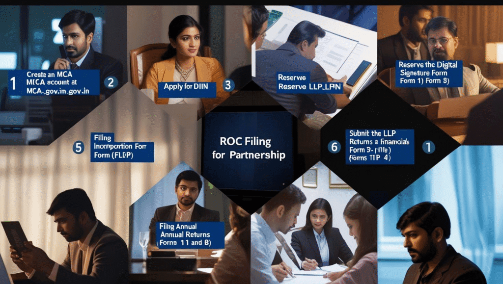 AURIGA ACCOUNTING PRIVATE LIMITED Partnerships Step by step process